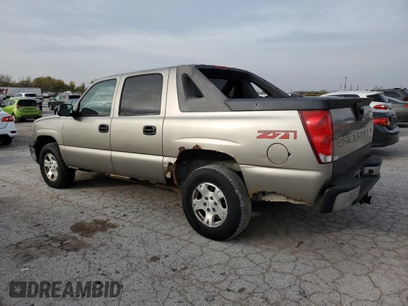 2003 Chevrolet Avalanche with VIN 3GNEK13T23G252867, listed as a Copart auction lot 77711854 with 94,320 mi miles and Clean Title. Bid and sale history available at carsss.com. Image 2.