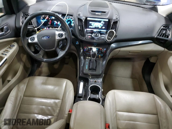 2014 Ford Escape Titanium with VIN 1FMCU9J94EUE52922, listed as a Copart auction lot 54731135 with 193,819 mi miles and Salvage Title. Bid and sale history available at carsss.com. Image 8.