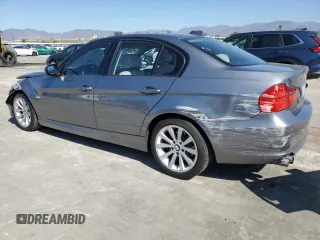 2011 BMW 3 Series 328i with VIN WBAPH5C5XBA447327, listed as a Copart auction lot 46255895 with 87,150 mi miles and Salvage Title. Bid and sale history available at carsss.com. Image 2.