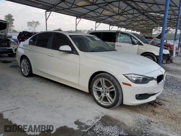 2015 BMW 3 Series 328d with VIN WBA3D3C59FK158079, listed as a Copart auction lot 72954284 with 133,162 mi miles and Salvage title. Bid and sale history available at DreamBid. Image 4.