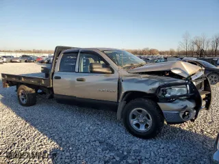 2003 Dodge Ram 1500 ST with VIN 1D7HU18D33J632841, listed as a Copart auction lot 83531124 with 0 mi miles and Salvage Title. Bid and sale history available at carsss.com. Image 4.