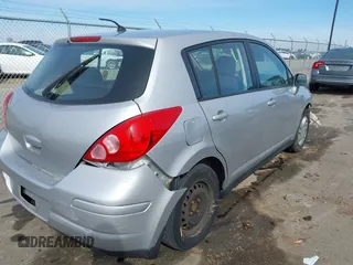 2009 Nissan Versa 1.8 SL with VIN 3N1BC13E49L388740, listed as a IAAI auction lot 41966343 with 125,780 mi miles. Bid and sale history available at carsss.com. Image 4.