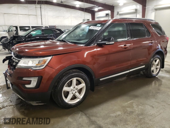 2016 Ford Explorer XLT z VIN 1FM5K8DH4GGC66164, wystawiony jako Copart lot #42800975 z przebiegiem 172 847 mil mil oraz Szkoda całkowita • Salvage title. Historia ofert i sprzedaży dostępna na DreamBid. Obrazek 1.