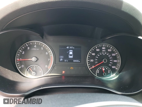 2020 Kia Optima LX with VIN 5XXGT4L32LG434054, listed as a Copart auction lot 48946115 with 68,433 mi miles and Non Repairable. Bid and sale history available at carsss.com. Image 9.