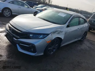 2021 Honda Civic Hatchback EX with VIN SHHFK7H65MU400373, listed as a IAAI auction lot 41517495 with 50,591 mi miles. Bid and sale history available at carsss.com. Image 17.