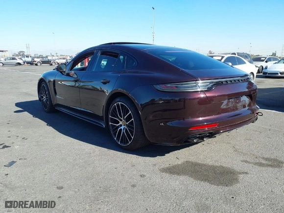 2022 Porsche Panamera with VIN WP0AJ2A73NL102133, listed as a IAAI auction lot 41047372 with 16,545 mi miles. Bid and sale history available at carsss.com. Image 3.