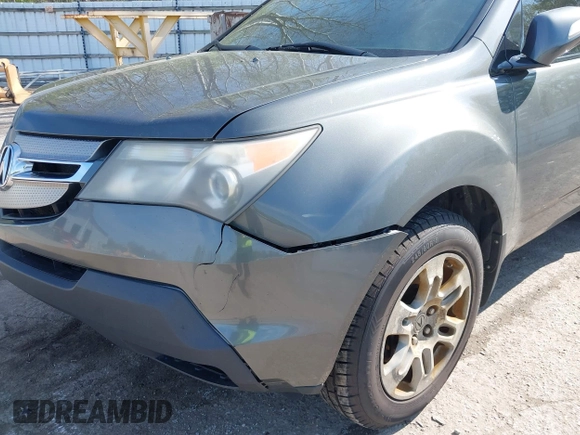 2007 Acura MDX with VIN 2HNYD28257H504892, listed as a IAAI auction lot 42219587 with 261,465 mi miles and . Bid and sale history available at carsss.com. Image 6.