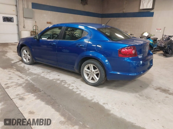 2012 Dodge Avenger SE with VIN 1C3CDZAB2CN275242, listed as a IAAI auction lot 42159958 with 176,650 mi miles and . Bid and sale history available at carsss.com. Image 3.