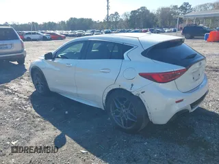 2017 Infiniti QX30 Sport with VIN SJKCH5CP7HA027937, listed as a IAAI auction lot 41190531 with 89,493 mi miles. Bid and sale history available at carsss.com. Image 3.