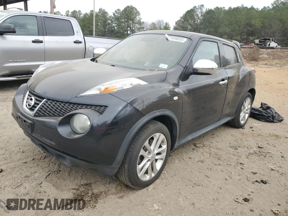 2014 Nissan Juke SL with VIN JN8AF5MV2ET482969, listed as a Copart auction lot 47399055 with Not Provided miles and Salvage Title. Bid and sale history available at DreamBid. Image 1.
