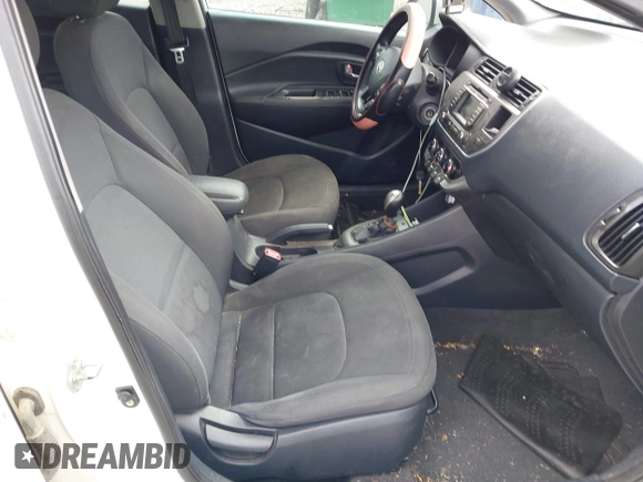 2012 Kia Rio EX with VIN KNADN5A31C6041521, listed as a IAAI auction lot 41994678 with 142,229 mi miles. Bid and sale history available at carsss.com. Image 5.