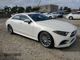 2021 Mercedes-Benz CLS with VIN W1K2J5JB9MA085901, listed as a Copart auction lot 79343434 with 0 mi miles and Non Repairable. Bid and sale history available at carsss.com. Image 4.