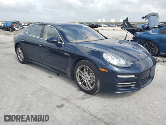 2014 Porsche Panamera 4S Executive with VIN WP0BB2A78EL063881, listed as a Copart auction lot 51695035 with 156,565 mi miles and Clean Title. Bid and sale history available at DreamBid. Image 4.