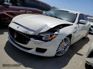 2015 Maserati Quattroporte GTS with VIN ZAM56PPA7F1143425, listed as a Copart auction lot 54720264 with 0 mi miles. Bid and sale history available at carsss.com. Image 1.