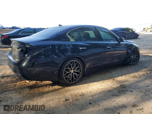 2020 Infiniti Q50 Sport z VIN JN1EV7AP6LM201882, wystawiony jako Copart lot #53562455 z przebiegiem 76 882 mil mil oraz Szkoda całkowita • Salvage title. Historia ofert i sprzedaży dostępna na DreamBid. Obrazek 3.