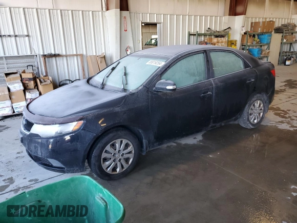 2010 Kia Forte EX with VIN KNAFU4A2XA5218311, listed as a Copart auction lot 85019254 with 0 mi miles and Salvage Title. Bid and sale history available at carsss.com. Image 1.