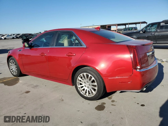 2011 Cadillac CTS Performance with VIN 1G6DJ5ED3B0108092, listed as a Copart auction lot 76266434 with 160,920 mi miles and Salvage Title. Bid and sale history available at DreamBid. Image 2.