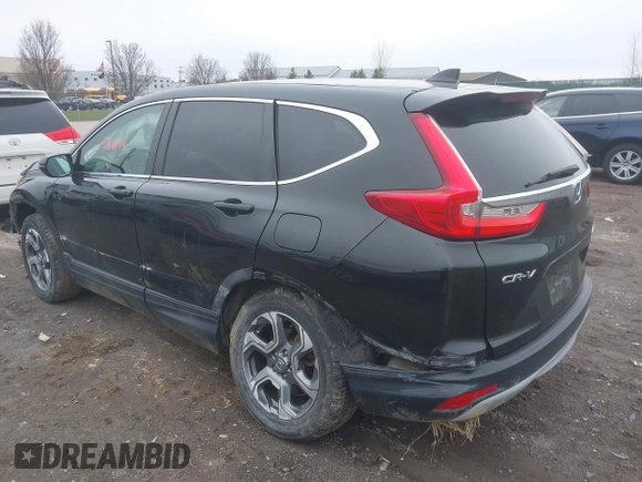 2017 Honda CR-V EX with VIN 5J6RW2H54HL010102, listed as a IAAI auction lot 41984399 with 62,812 mi miles. Bid and sale history available at carsss.com. Image 3.
