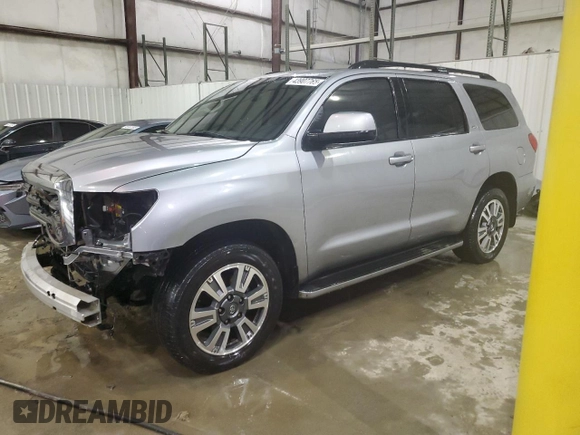 2010 Toyota Sequoia SR5 with VIN 5TDBW5G17AS026662, listed as a Copart auction lot 43907765 with 253,547 mi miles and Salvage Title. Bid and sale history available at carsss.com. Image 1.