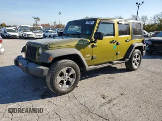 2007 Jeep Wrangler Unlimited Sahara z VIN 1J4GA59117L159326, wystawiony jako Copart lot #77090074 z przebiegiem 207 710 mil mil oraz Szkoda całkowita • Salvage title. Historia ofert i sprzedaży dostępna na DreamBid. Obrazek 1.
