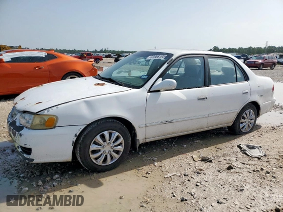 2002 Toyota Corolla CE with VIN 1NXBR12E32Z592708, listed as a Copart auction lot 62866195 with 226,871 mi miles and Clean title. Bid and sale history available at DreamBid. Image 1.