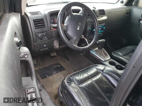 2006 Hummer H3 with VIN 5GTDN136968195060, listed as a Copart auction lot 76206994 with 205,939 mi miles and Salvage Title. Bid and sale history available at carsss.com. Image 8.