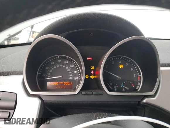 2007 BMW Z4 3.0i with VIN 4USBU33577LW60447, listed as a Copart auction lot 86652424 with 140,380 mi miles and Salvage Title. Bid and sale history available at carsss.com. Image 9.