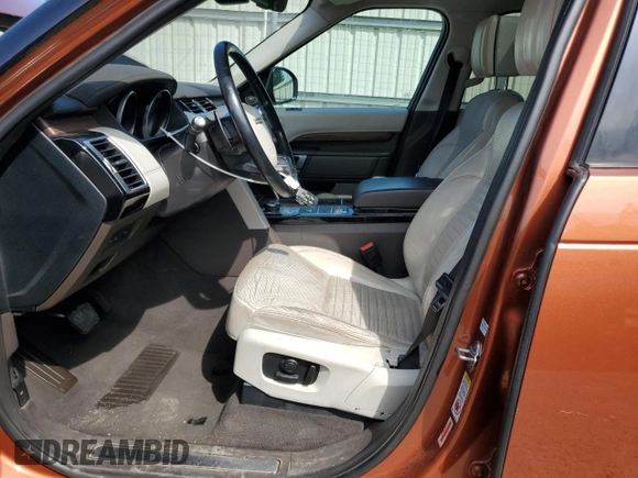 2017 Land Rover Discovery HSE Luxury with VIN SALRHBBK4HA000351, listed as a Copart auction lot 53919435 with 134,138 mi miles and Clean Title. Bid and sale history available at DreamBid. Image 7.