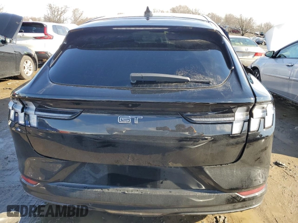 2024 Ford Mustang Mach-E GT with VIN 3FMTK4SX8RMA27672, listed as a Copart auction lot 45042135 with 2,123 mi miles and Salvage Title. Bid and sale history available at DreamBid. Image 6.