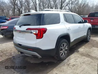 2020 GMC Acadia SLT with VIN 1GKKNMLS8LZ172019, listed as a IAAI auction lot 41820650 with 92,178 mi miles and . Bid and sale history available at DreamBid. Image 4.