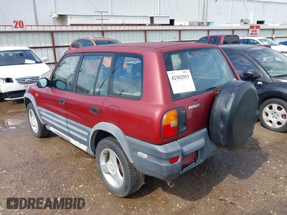 1997 Toyota RAV4 with VIN JT3GP10V2V0011119, listed as a IAAI auction lot 42102913 with 119,073 mi miles and . Bid and sale history available at DreamBid. Image 3.