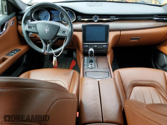 2018 Maserati Quattroporte S Q4 z VIN ZAM56YRAXJ1295100, wystawiony jako Copart lot #42092804 z przebiegiem Nie podano mil oraz . Historia ofert i sprzedaży dostępna na DreamBid. Obrazek 8.