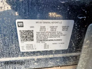 2022 Chevrolet Traverse LT Cloth with VIN 1GNERGKW9NJ126601, listed as a Copart auction lot 56944915 with Not provided miles and Salvage title. Bid and sale history available at DreamBid. Image 13.