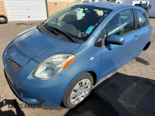 2007 Toyota Yaris with VIN JTDJT923275063864, listed as a Copart auction lot 53922905 with 117,046 mi miles and Clean Title. Bid and sale history available at carsss.com. Image 1.
