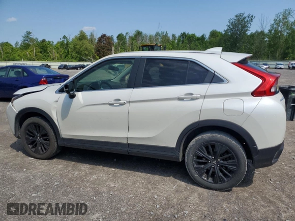 2020 Mitsubishi Eclipse Cross LE with VIN JA4AT4AA9LZ017562, listed as a Copart auction lot 60271085 with 168,453 mi miles and Salvage title. Bid and sale history available at DreamBid. Image 2.