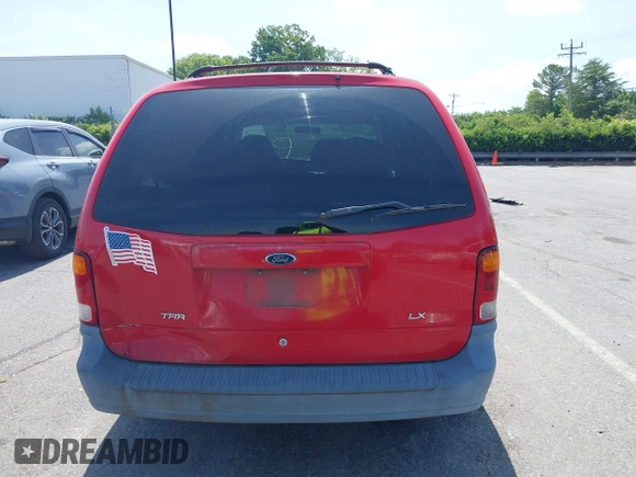 2001 Ford Windstar LX with VIN 2FMZA51491BB39896, listed as a IAAI auction lot 42541254 with 220,598 mi miles and . Bid and sale history available at DreamBid. Image 16.