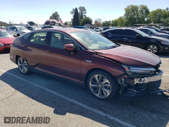 2018 Honda Clarity Plug-In Hybrid with VIN JHMZC5F18JC013539, listed as a Copart auction lot 47601514 with 63,590 mi miles. Bid and sale history available at carsss.com. Image 4.