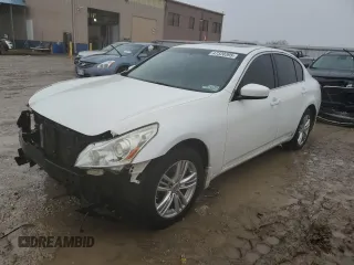 2011 Infiniti G25 x z VIN JN1DV6AR1BM650229, wystawiony jako Copart lot #47320395 z przebiegiem 167 404 mil mil oraz Szkoda całkowita • Salvage title. Historia ofert i sprzedaży dostępna na DreamBid. Obrazek 1.