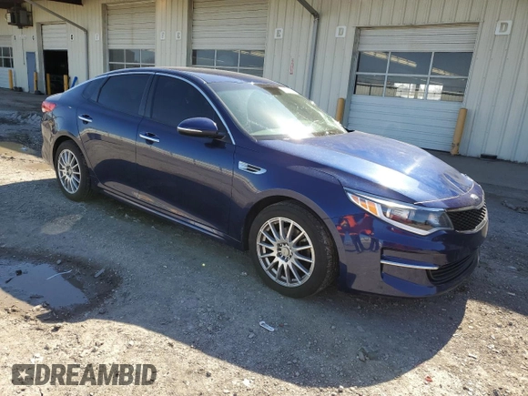 2017 Kia Optima LX with VIN 5XXGT4L33HG163075, listed as a Copart auction lot 52492935 with 135,309 mi miles and Salvage Title. Bid and sale history available at carsss.com. Image 4.