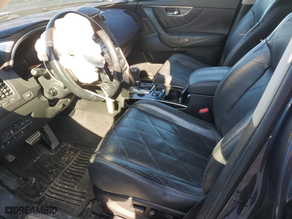 2009 Infiniti FX35 with VIN JNRAS18W09M154856, listed as a Copart auction lot 83664214 with NaN miles and Salvage Title. Bid and sale history available at carsss.com. Image 7.