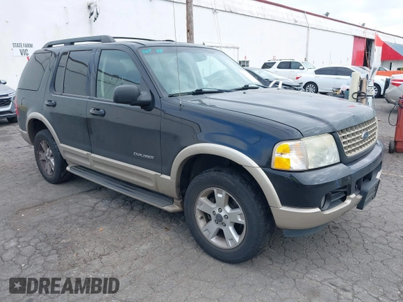 2005 Ford Explorer Eddie Bauer z VIN 1FMZU74K35UA80048, wystawiony jako IAAI lot #41741608 z przebiegiem 145 922 mil mil oraz . Historia ofert i sprzedaży dostępna na DreamBid. Obrazek 1.