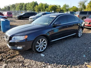 2016 Volvo S80 T5 Drive-E Platinum with VIN YV140MAM5G1196039, listed as a Copart auction lot 68851024 with 129,199 mi miles and Salvage Title. Bid and sale history available at carsss.com. Image 1.