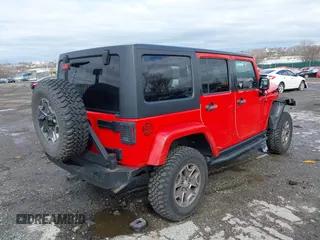 2016 Jeep Wrangler Unlimited Rubicon with VIN 1C4BJWFG1GL293302, listed as a IAAI auction lot 41811485 with 30,101 mi miles and . Bid and sale history available at DreamBid. Image 4.