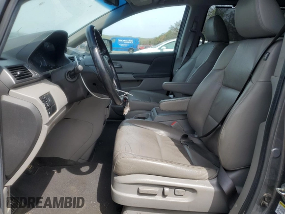 2013 Honda Odyssey EX-L with VIN 5FNRL5H67DB016806, listed as a Copart auction lot 53340445 with 141,067 mi miles and Salvage Title. Bid and sale history available at carsss.com. Image 7.