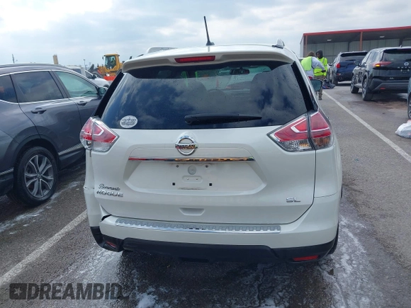 2016 Nissan Rogue SL with VIN 5N1AT2MTXGC807688, listed as a IAAI auction lot 42015737 with 89,849 mi miles. Bid and sale history available at carsss.com. Image 16.