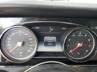 2017 Mercedes-Benz E-Class E 300 Luxury with VIN WDDZF4KB8HA111130, listed as a Copart auction lot 63872114 with 78,544 mi miles and Salvage Title. Bid and sale history available at carsss.com. Image 9.