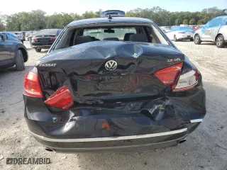 2013 Volkswagen Passat SEL Premium with VIN 1VWCM7A34DC052705, listed as a Copart auction lot 80663534 with 95,074 mi miles and Salvage Title. Bid and sale history available at carsss.com. Image 6.