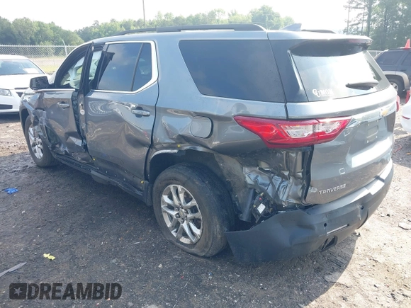 2020 Chevrolet Traverse LT with VIN 1GNERHKW7LJ309689, listed as a IAAI auction lot 42270616 with 120,264 mi miles and . Bid and sale history available at DreamBid. Image 3.