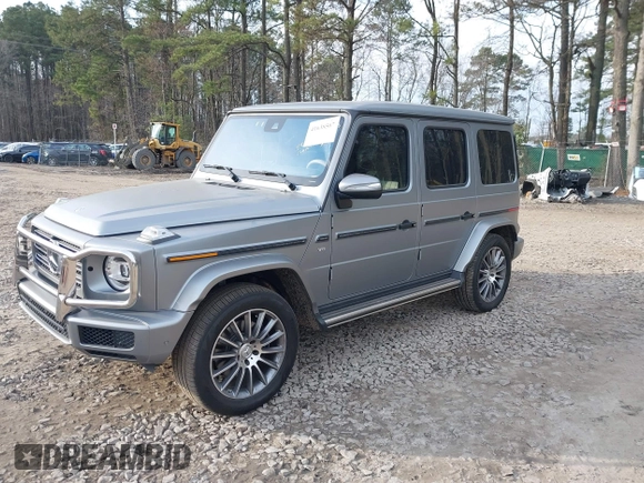 2023 Mercedes-Benz G 550 with VIN W1NYC6BJ4PX486695, listed as a IAAI auction lot 41638507 with 8,678 mi miles and . Bid and sale history available at DreamBid. Image 17.