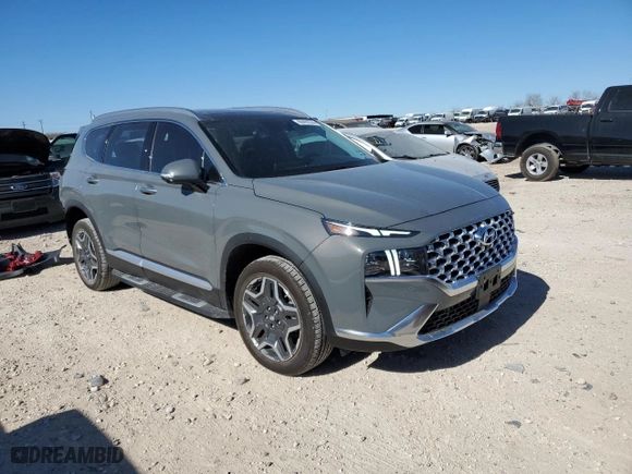 2023 Hyundai Santa Fe Hybrid Limited with VIN 5NMS5DA19PH023876, listed as a Copart auction lot 86892554 with NaN miles and Salvage Title. Bid and sale history available at carsss.com. Image 4.